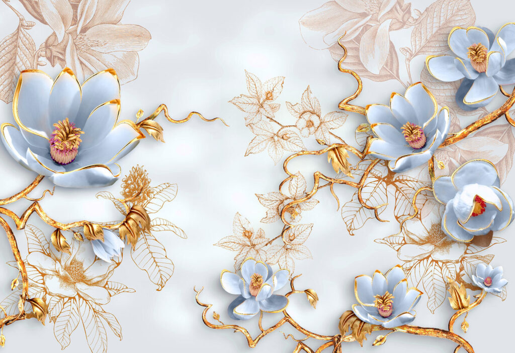 Flori delicate pe un fundal moale Flori delicate pe un fundal moale