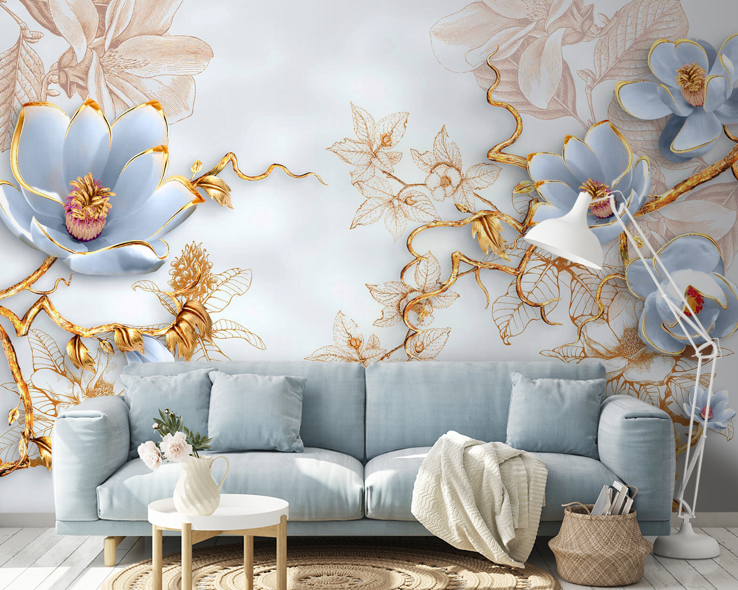 Flori delicate pe un fundal moale u60416v2pig14m - Flori delicate pe un fundal moale - tegory