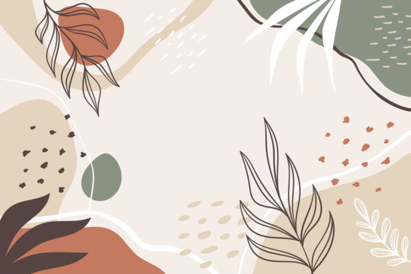 Design floral colorat pe un fundal alb Design floral colorat pe un fundal alb