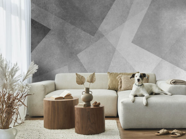 Grey and white background