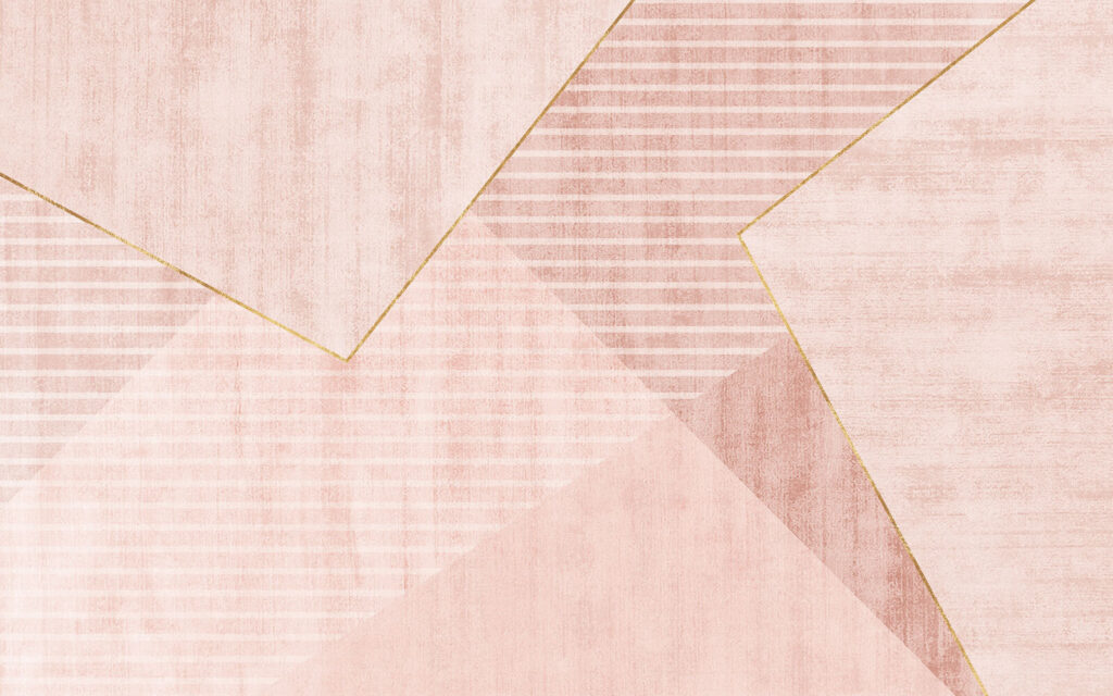 Tonuri blush în armonie geometrică Tonuri blush în armonie geometrică
