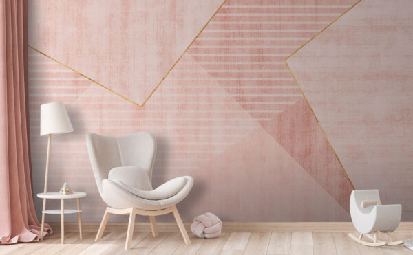 Tonuri blush în armonie geometrică Tonuri blush în armonie geometrică