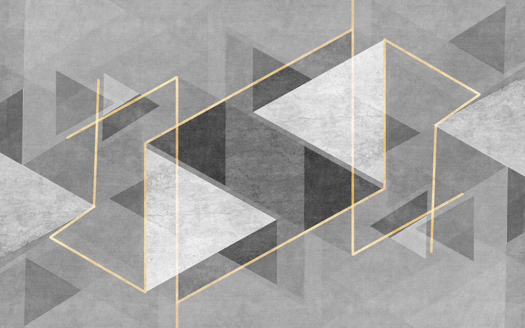 Design geometric gri și alb Design geometric gri și alb