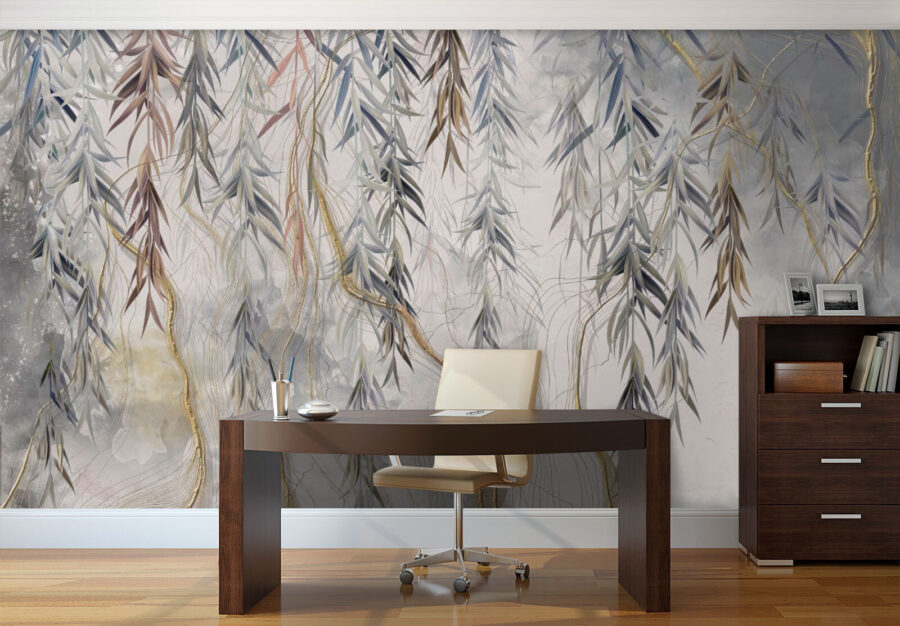 Painting of a willow tree Painting of a willow tree