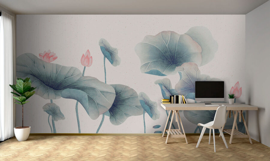 Inflorescențe delicate pe frunziș senin Inflorescențe delicate pe frunziș senin