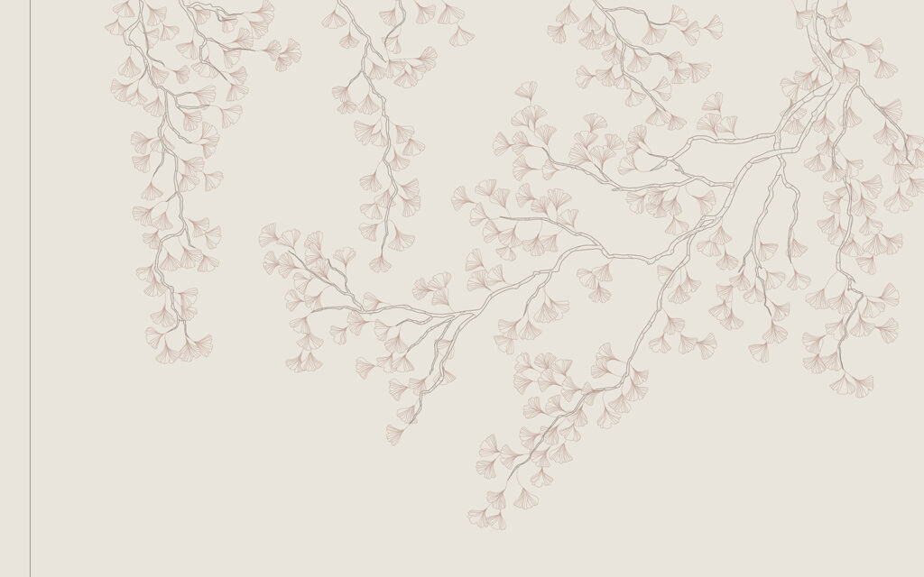 Branch with leaves on it