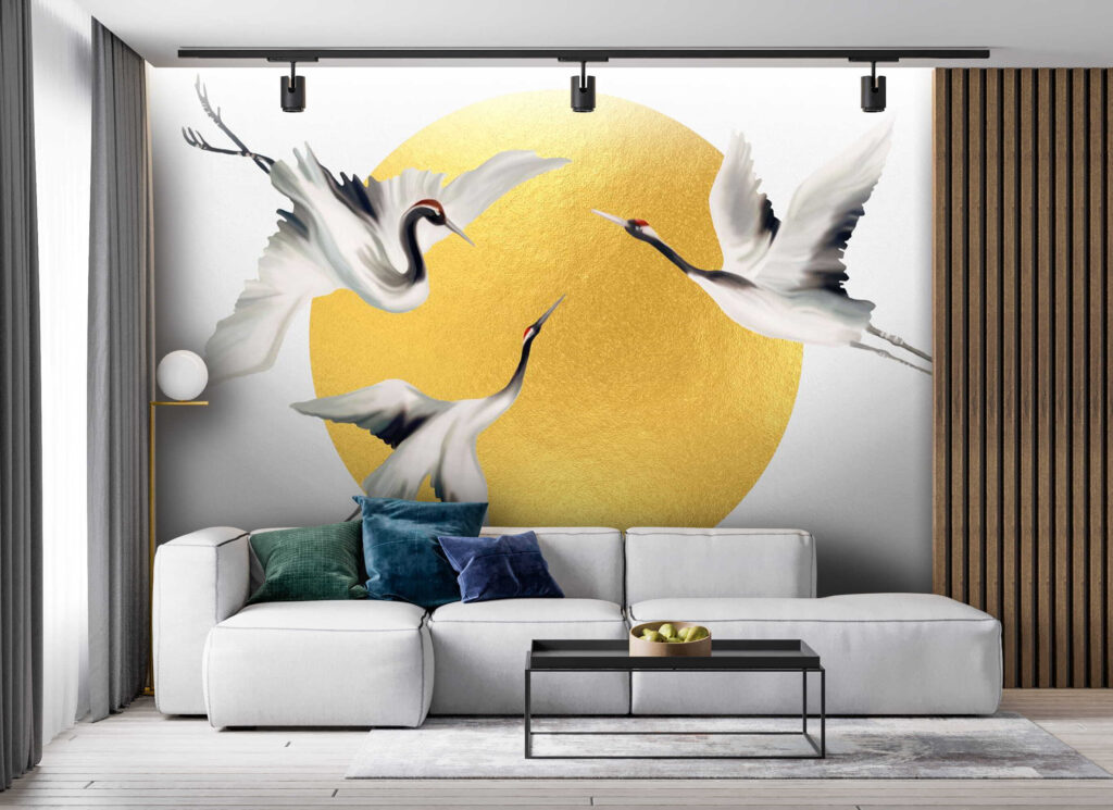 Group of birds flying in the air Group of birds flying in the air