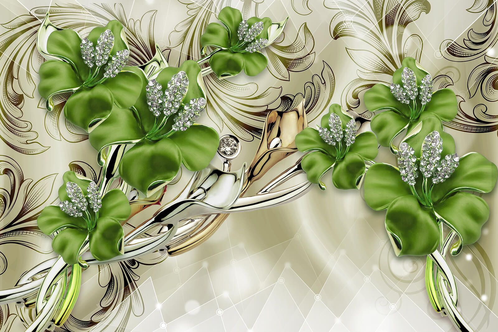Design floral elegant în nuanțe delicate u80018p - Design floral elegant în nuanțe delicate - tegory