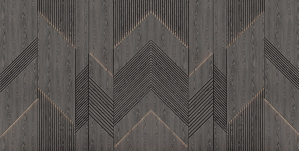 Modele geometrice în lemn închis. Modele geometrice în lemn închis.