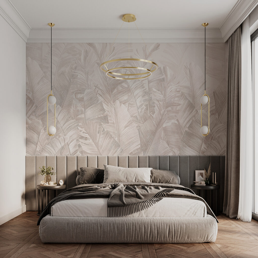 Elegant foliage in soft hues