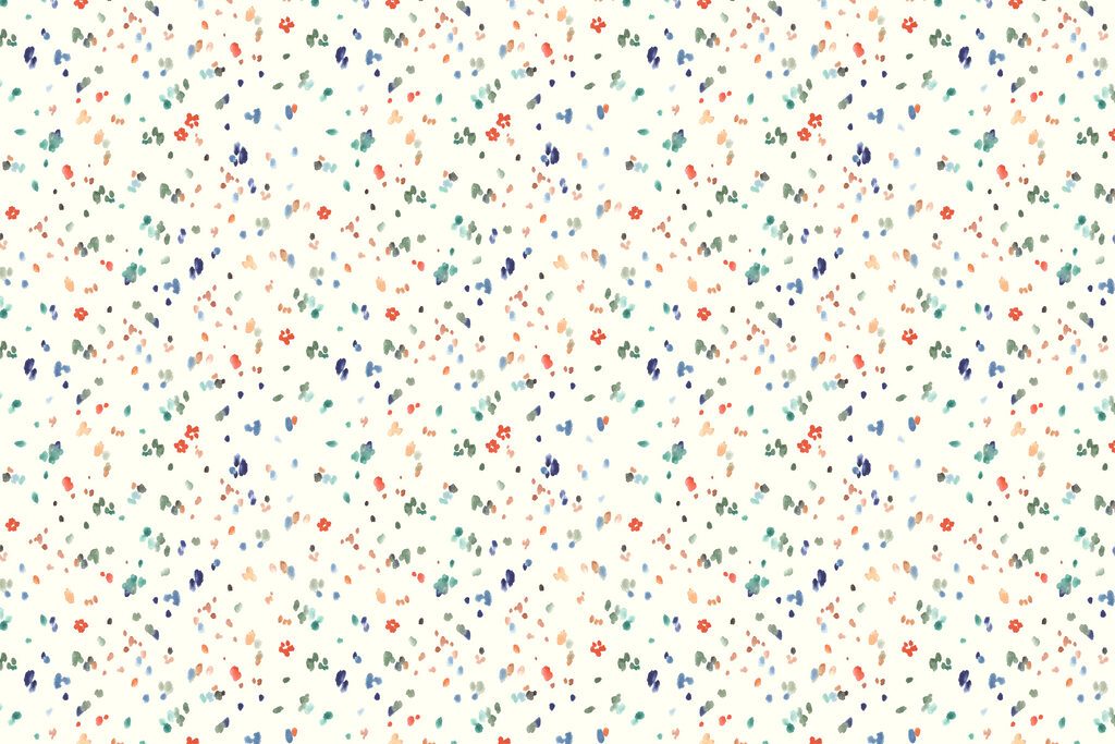 Un mic pete colorate pe un fundal alb Un mic pete colorate pe un fundal alb