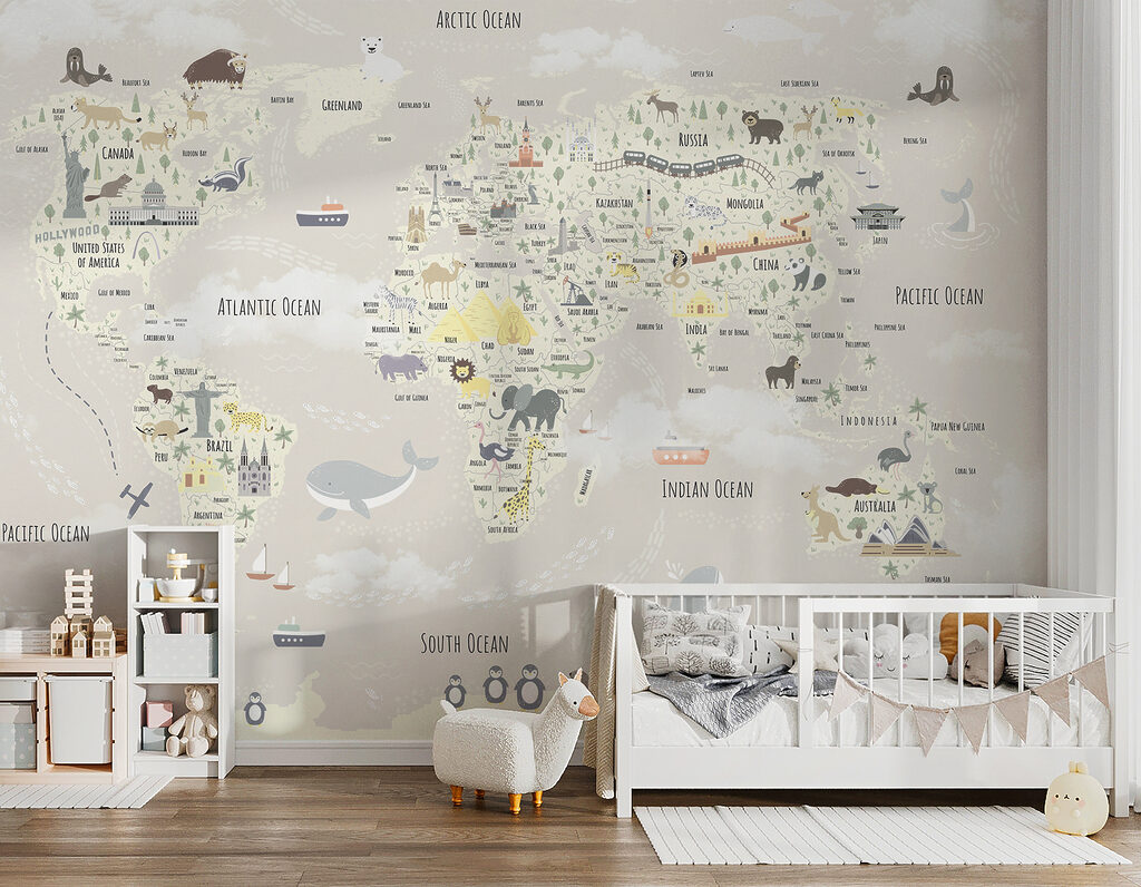 A map of the world A map of the world