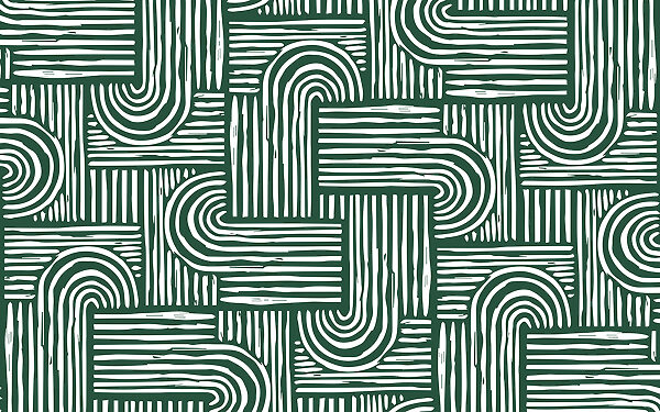 A pattern of lines and curves