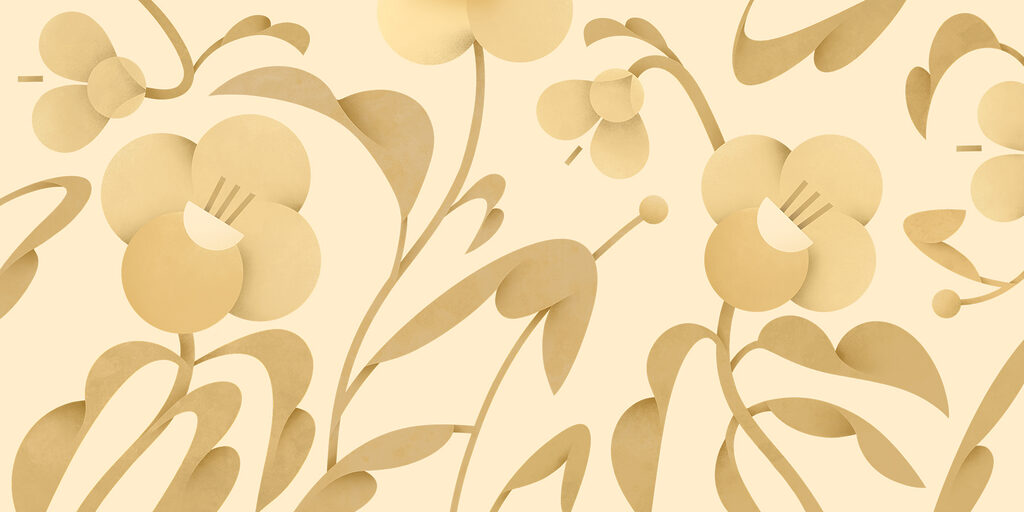 Model floral elegant pe fundal moale. Model floral elegant pe fundal moale.