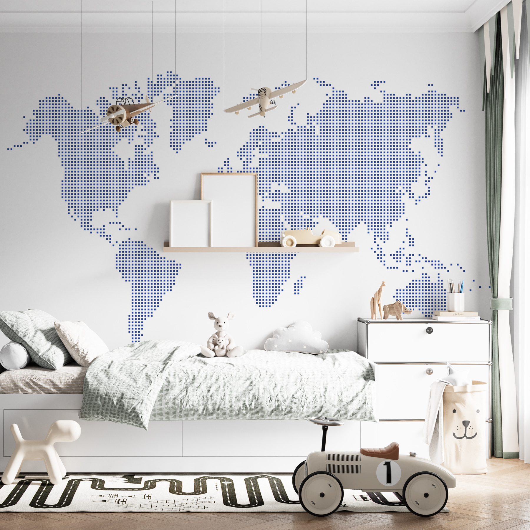 A map of the world A map of the world