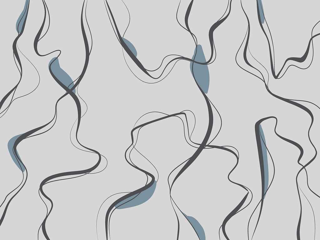 A grey and black lines