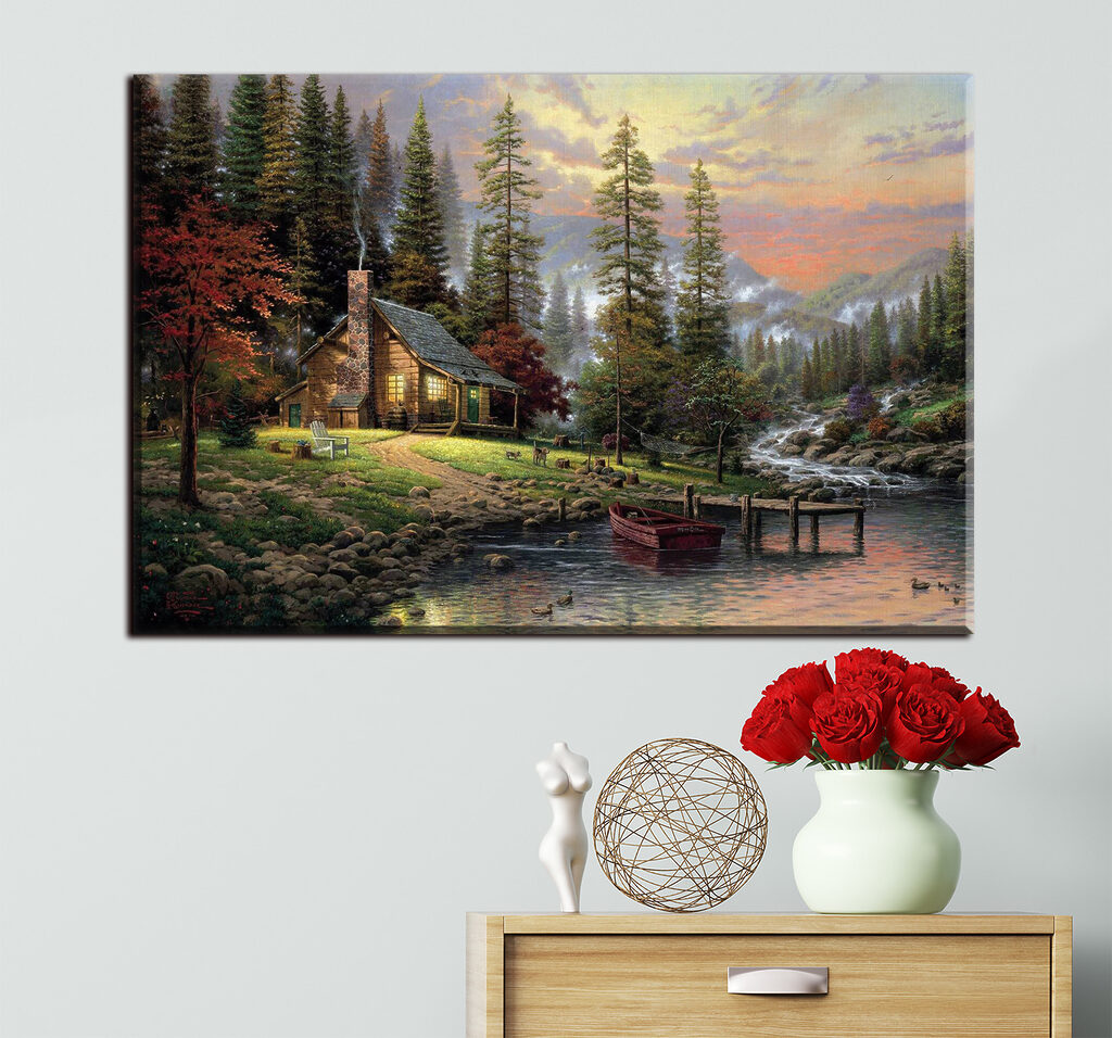 A house by a river A house by a river