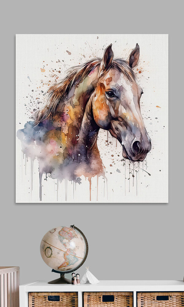 O pictură a unui cal O pictură a unui cal