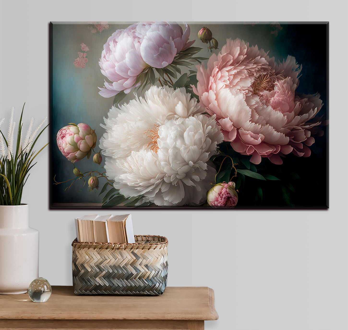 A close up of flowers