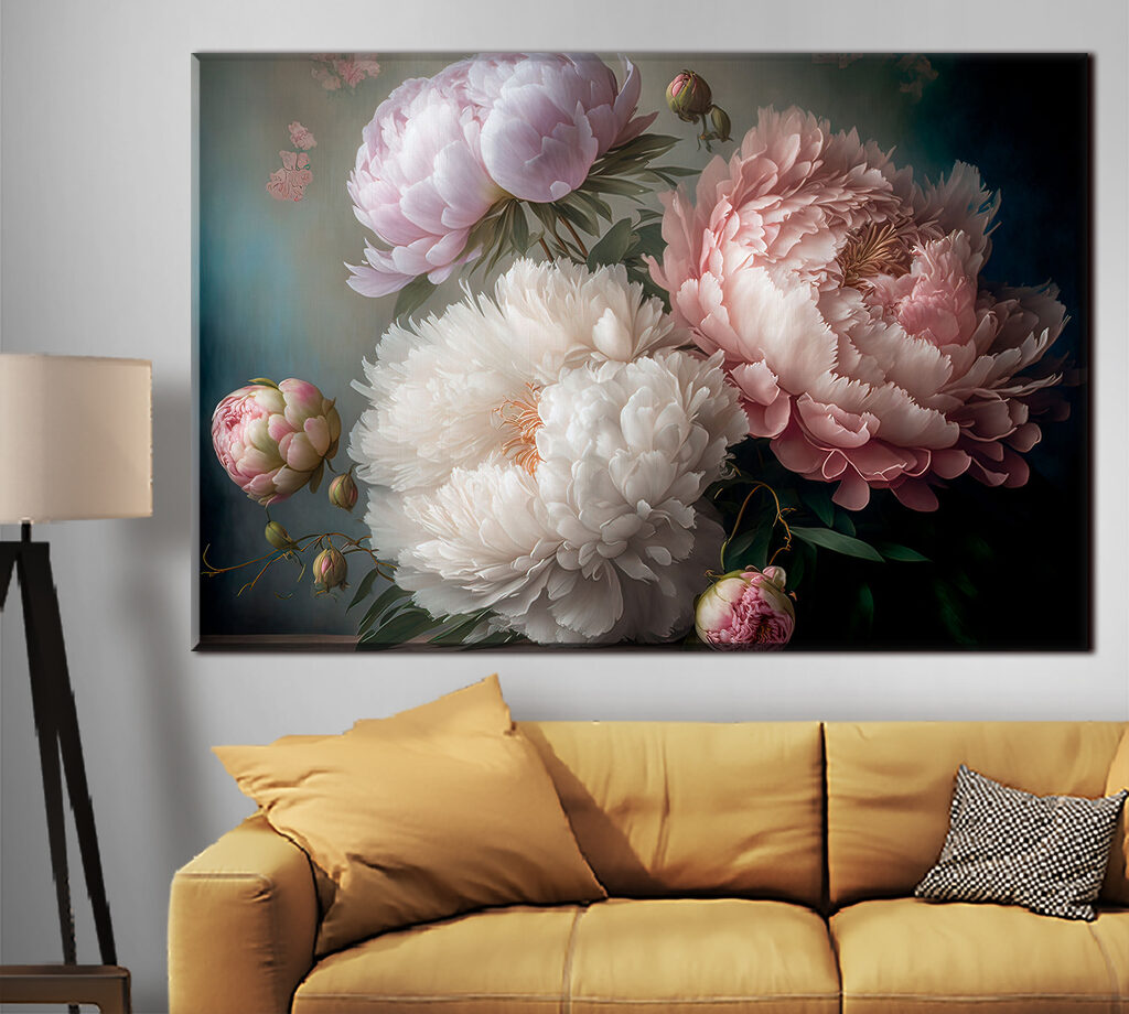 A close up of flowers