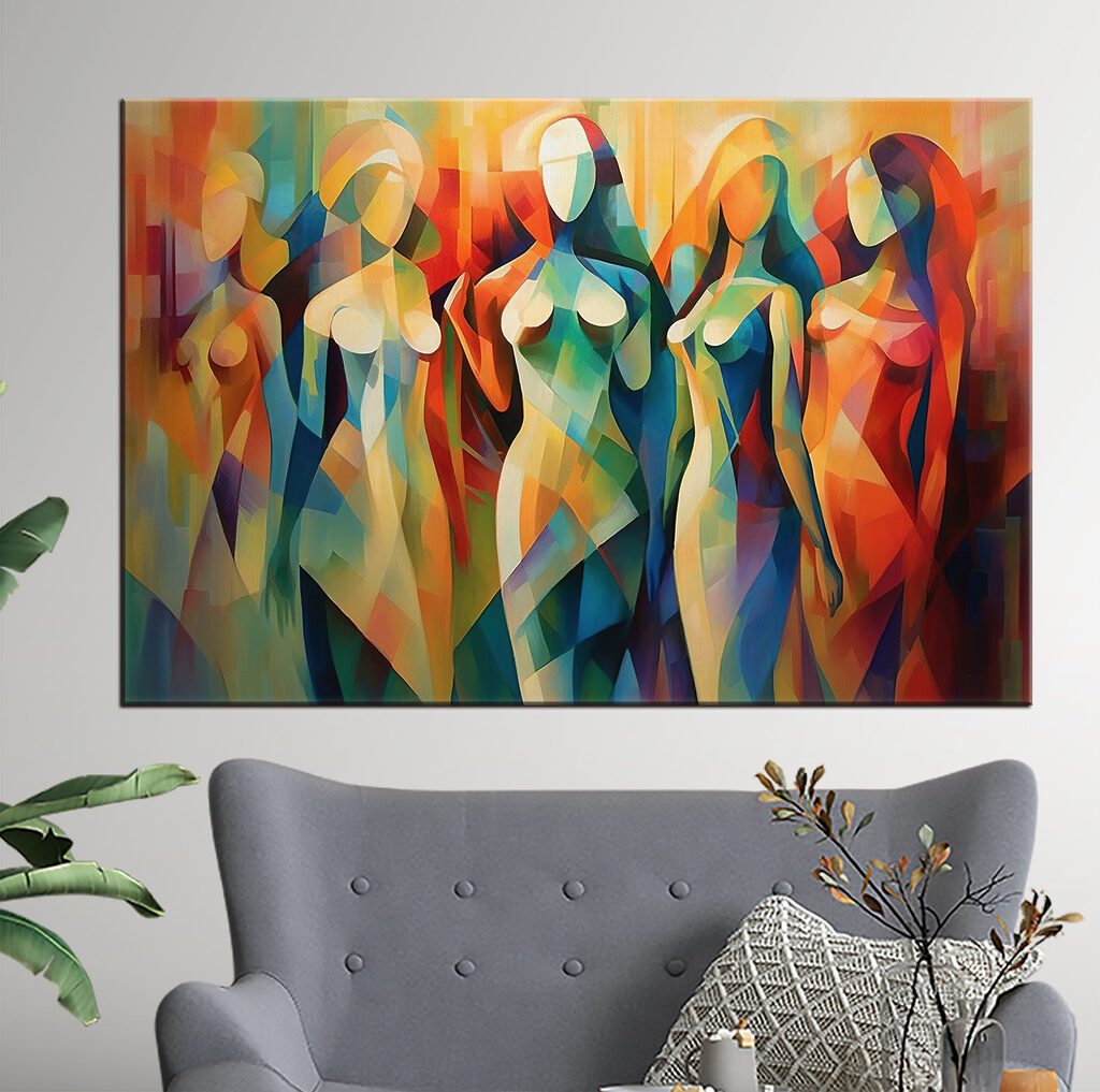 A group of women in dresses A group of women in dresses