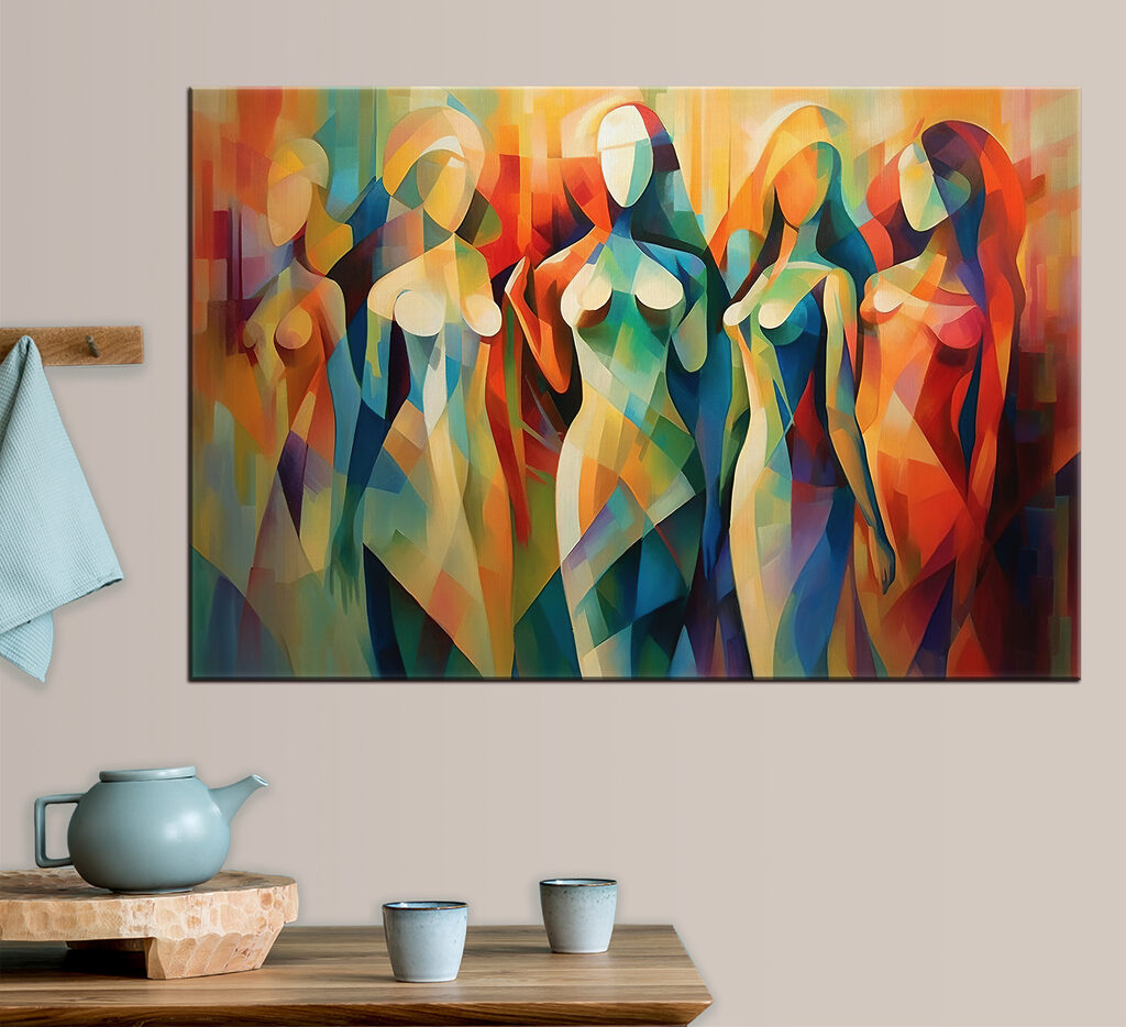 A group of women in dresses A group of women in dresses