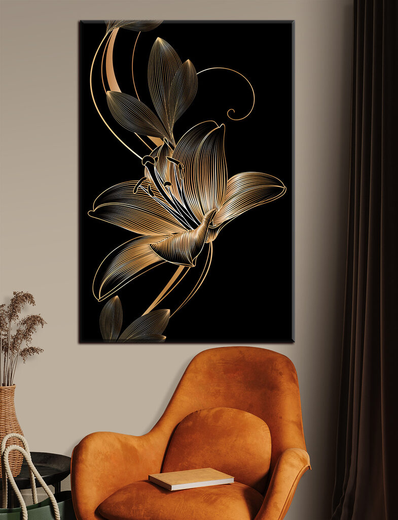 s34437pig15 785x1024 - Artă florală elegantă în negru și chihlimbar