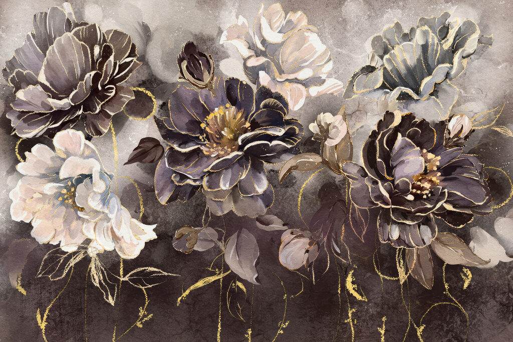 Elegant flowers in soft hues