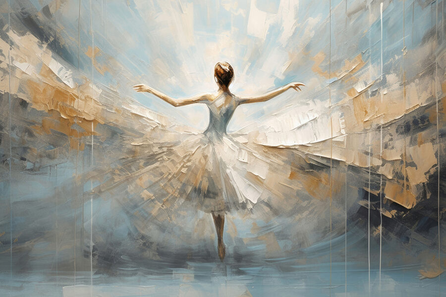 Tablouri Un tablou cu o femeie care dansează - imagine 10