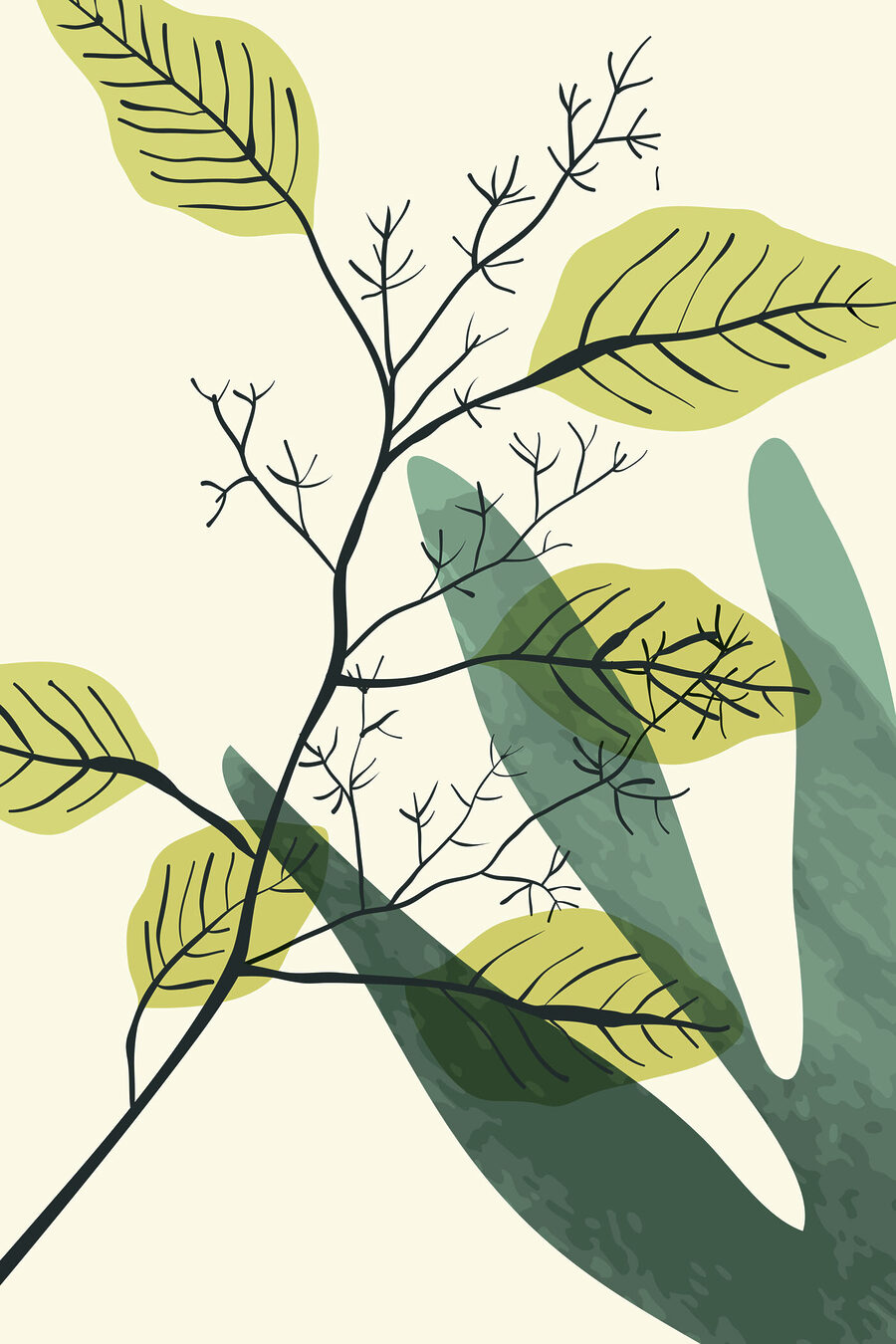 Un prim-plan al unei plante Un prim-plan al unei plante