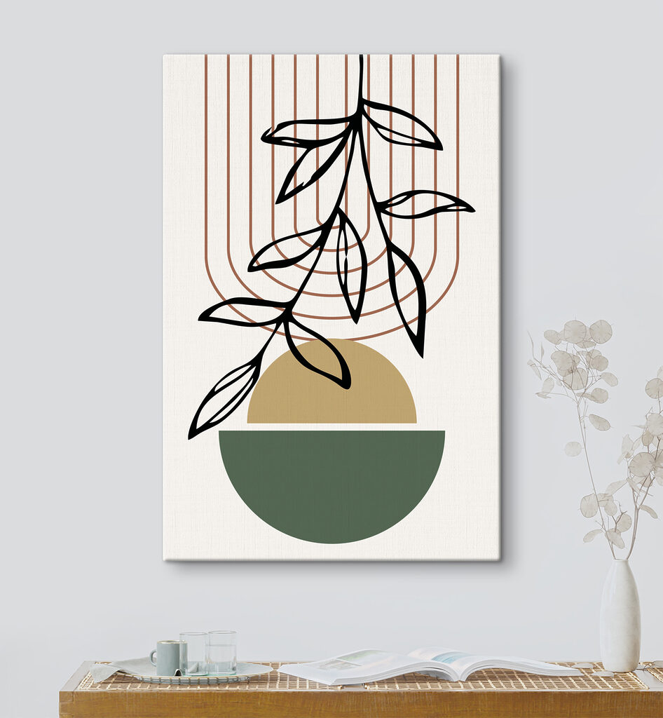 A plant in a bowl A plant in a bowl