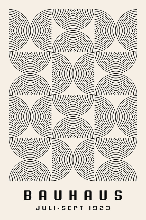 A pattern of circles and lines A pattern of circles and lines