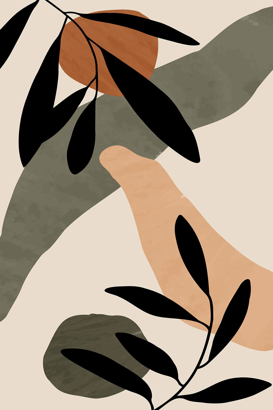 Un prim-plan al unei plante
