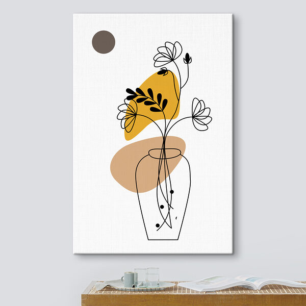 Tablouri Un desen de o floare într-o vază (SKU: s36779) Tablouri Tablouri Un desen de o floare într-o vază (SKU: s36779)