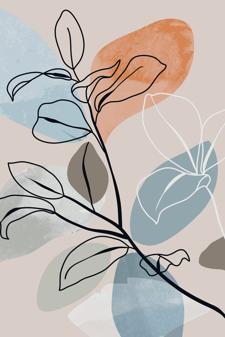 Desenul unei plante
