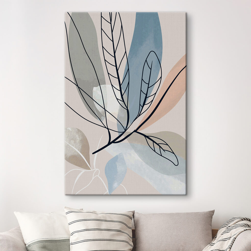 A close up of a leaf