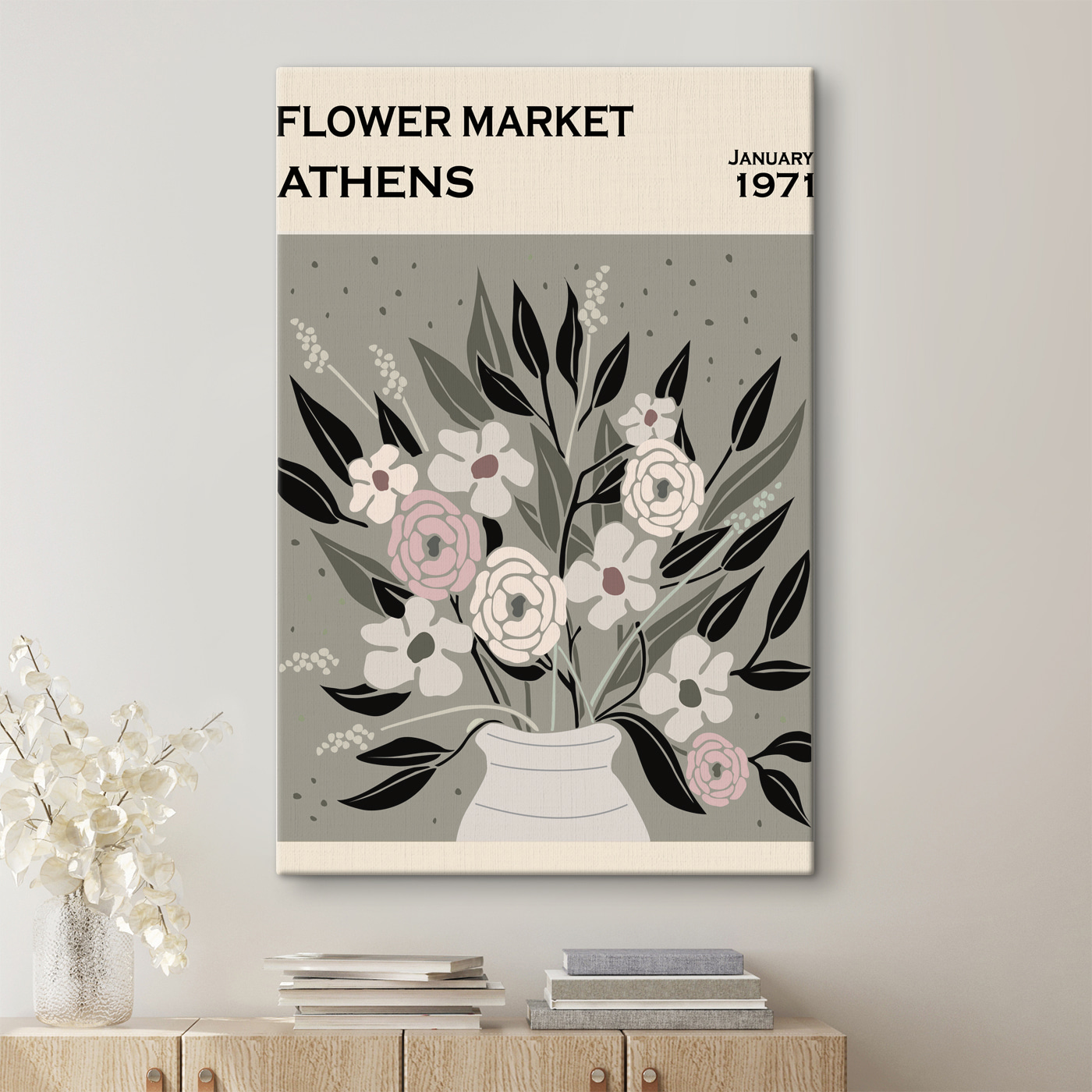 A vase of flowers A vase of flowers