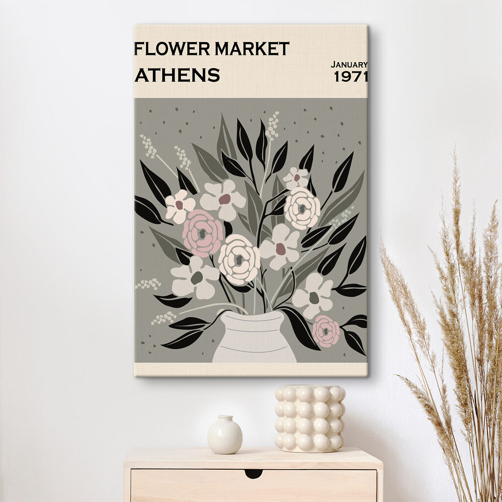 A vase of flowers A vase of flowers