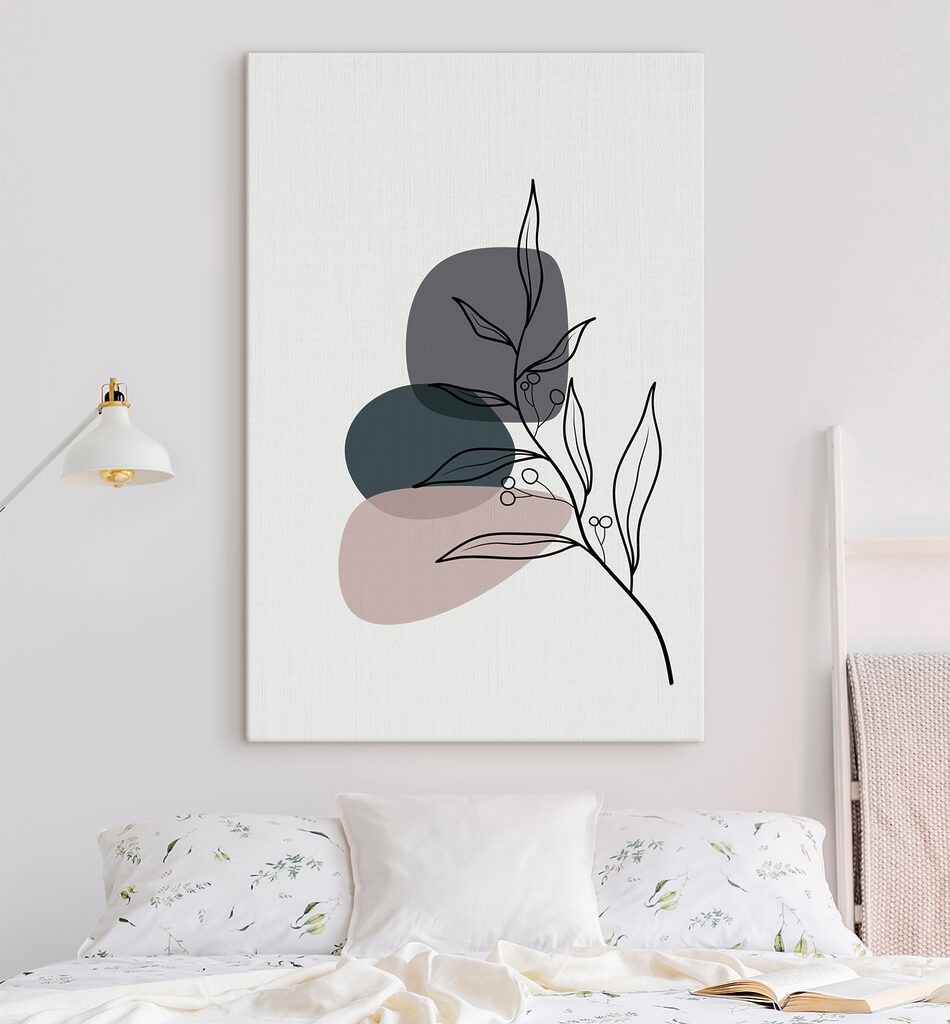 A drawing of a plant