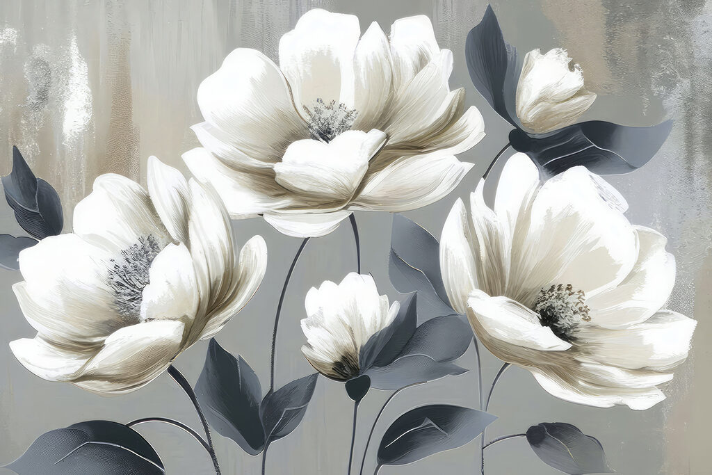 A close up of flowers