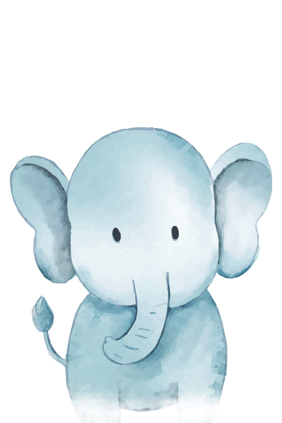 Tablouri Un desen animat cu un elefant - imagine 8