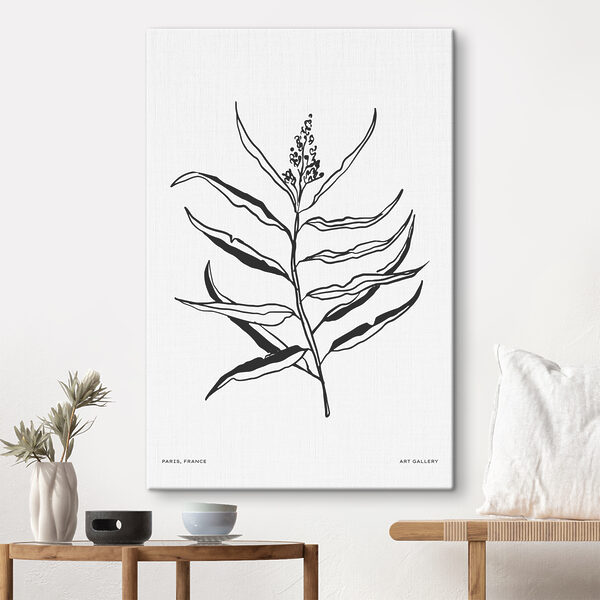 Un desen alb-negru al unei plante Un desen alb-negru al unei plante