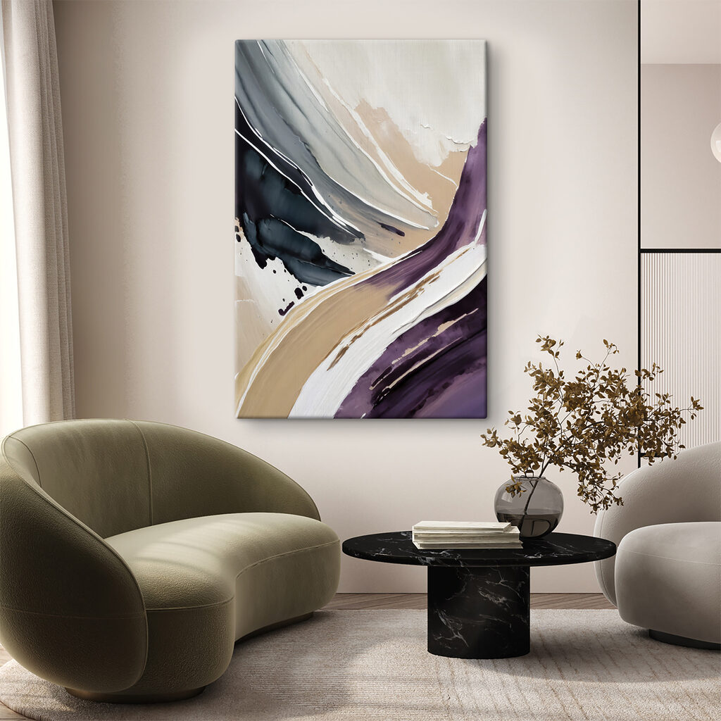 A close up of a painting A close up of a painting