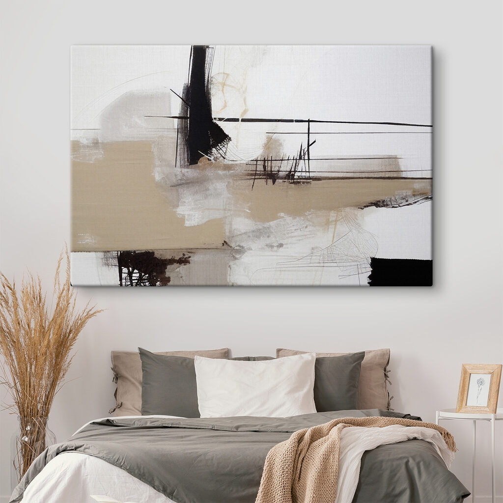 A painting of a landscape