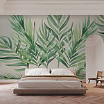 Fototapet Un prim-plan al unei plante