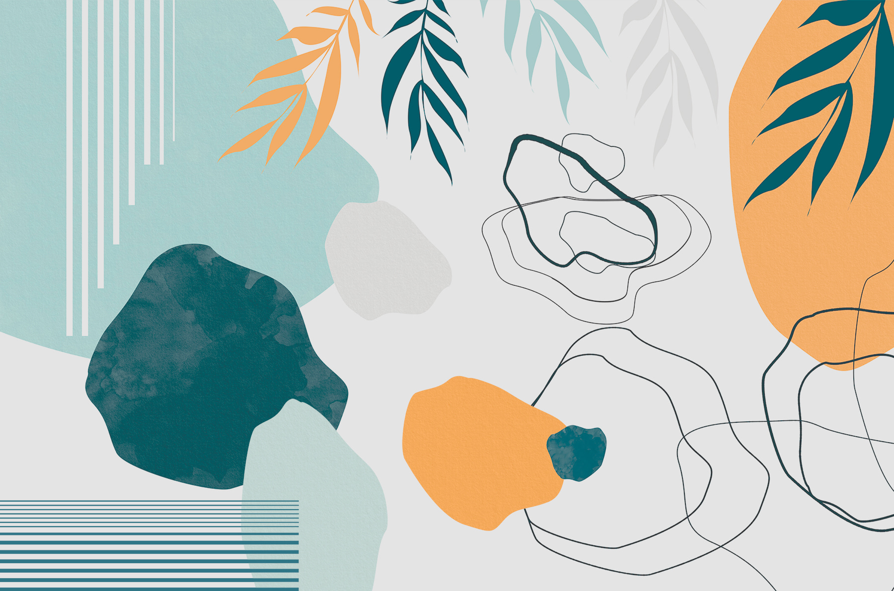 w00509p - O artă colorată cu frunze - tegory