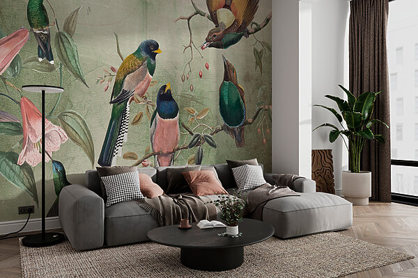 w00543pig201r 600x400 - Un grup de păsări pe o ramură - tegory