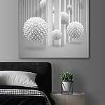 Tablouri Bile albe într-o cameră