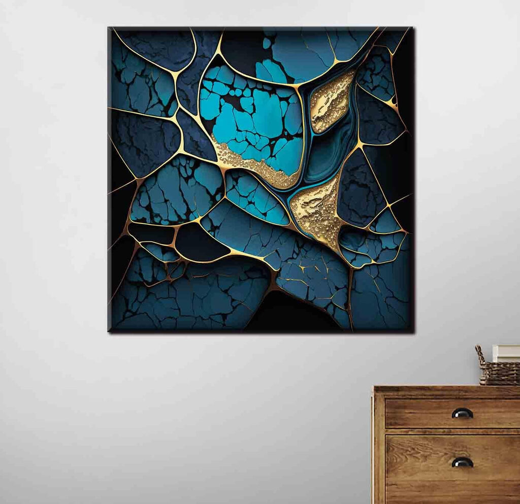 Eleganță abstractă turcoaz și bronz s35415pig41 1024x993 - Eleganță abstractă turcoaz și bronz