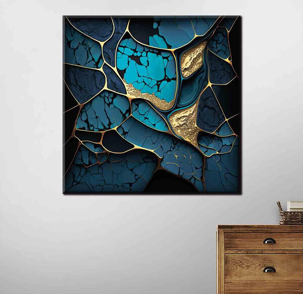 Eleganță abstractă turcoaz și bronz s35415pig41 600x582 - Eleganță abstractă turcoaz și bronz